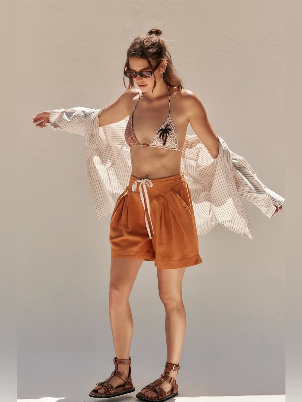 NWT! Free People Free-Est Breeze Line Shorts Sz Small